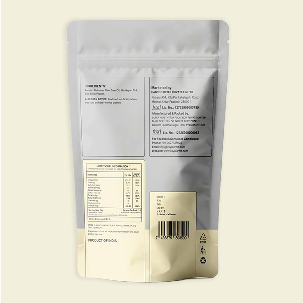 Himalyan Salt & Pepper Makhana